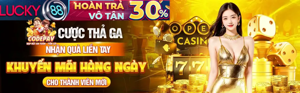 Ưu đãi chào mừng 78vin Casino